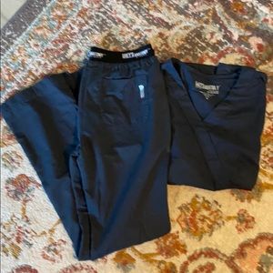 Grey’s Anatomy Scrub Set - Slate Grey